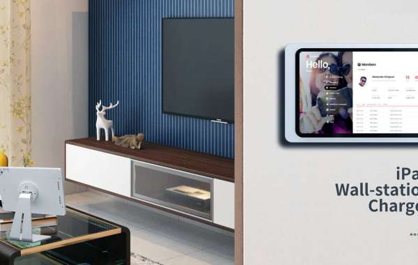 In hotels, what traditional services can iPad wall mounts replace?