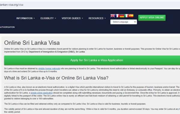 SRILANKA Sri Lankan Visa Online Application Center