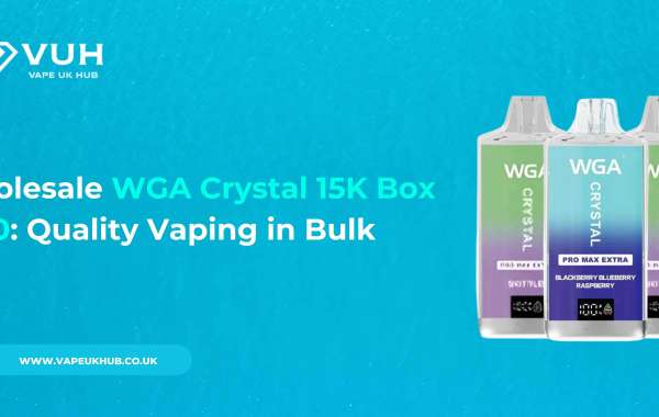 Wholesale WGA Crystal 15K Box of 10: Quality Vaping in Bulk