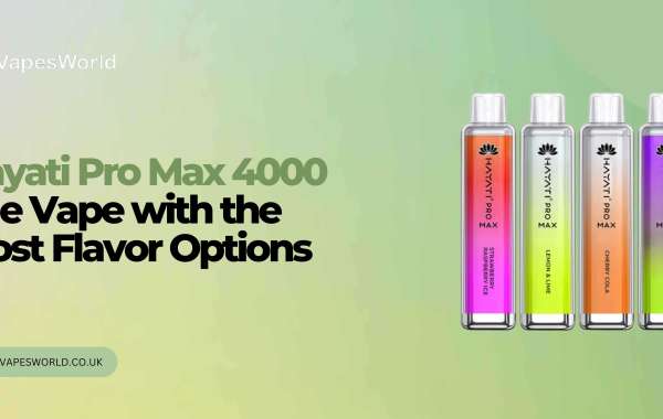 Hayati Pro Max 4000: The Vape with the Most Flavour Options